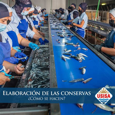 Proceso de elaboración de conservas de pescado