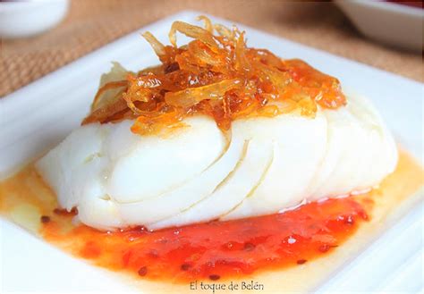 Ingredientes para bacalao con mermelada de tomate y queso