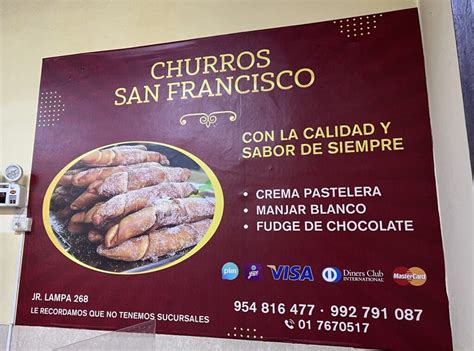 Churros San Francisco en Lima