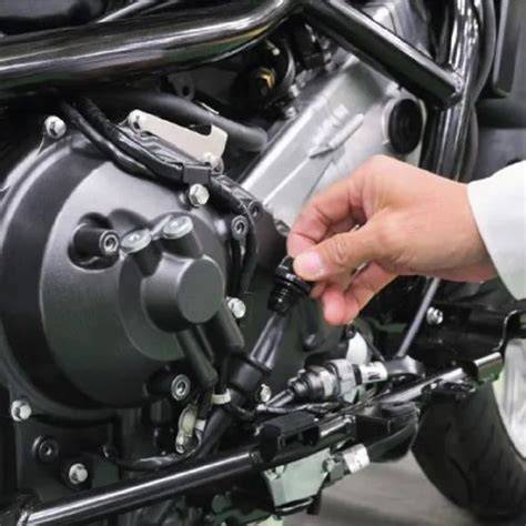 Moto en frío antes de mantenimiento
