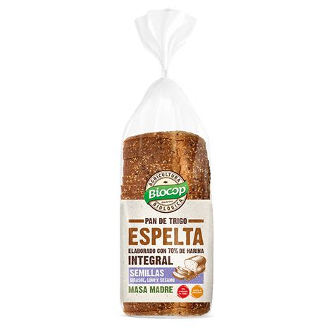 Pan de molde de espelta ecológico