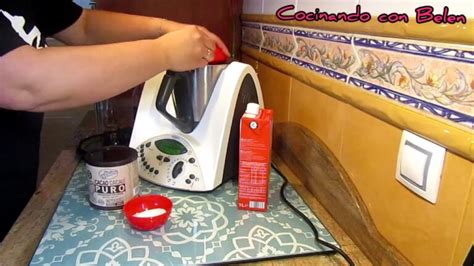 Proceso de batido en Thermomix
