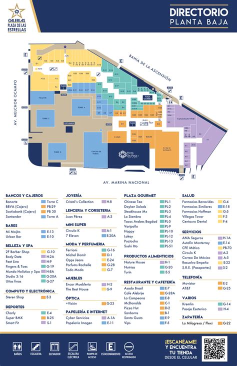 Mapa de ubicación de tiendas