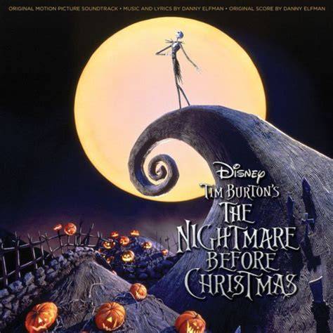 Portada del álbum de la banda sonora de The Nightmare Before Christmas