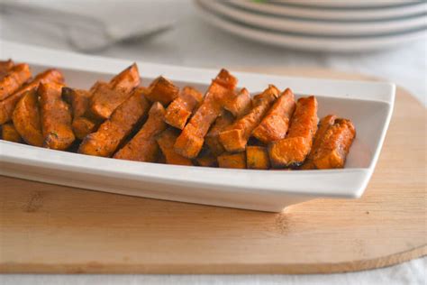 Palitos de boniato horneados para bebés