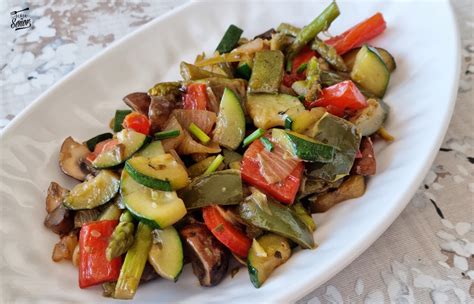 Salteado de verduras para wraps