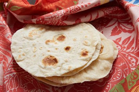 Tortillas de wraps caseras