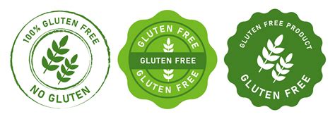 Sello de certificación sin gluten