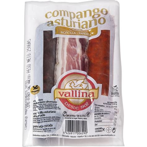 Compango asturiano: chorizo, morcilla y panceta