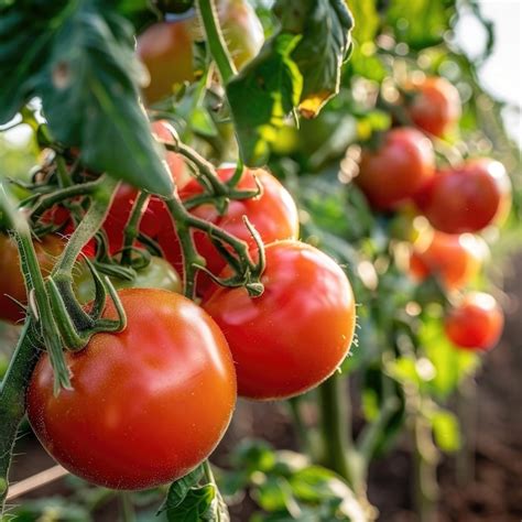 Tomates frescos maduros