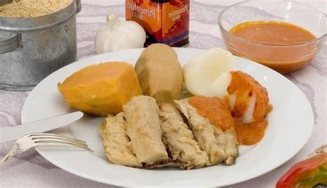 Sancocho canario con gofio