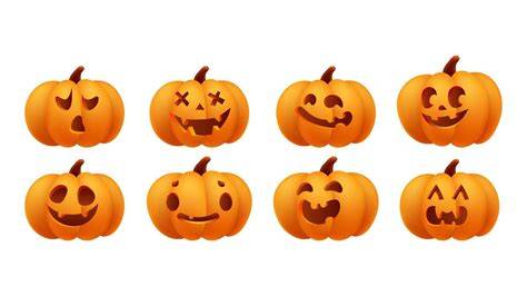 Variedad de calabazas para Halloween