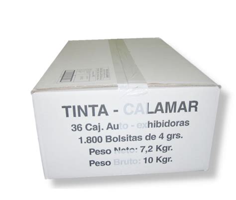 Bolsas de tinta de calamar