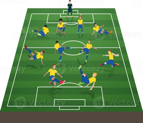 Jugadores de fútbol disputando un balón en el centro del campo, ilustrando la intensidad del partido.