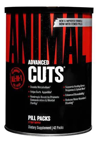 Envase de Animal Cuts con sus paquetes individuales