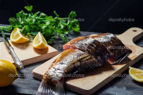 Pescado fresco antes de freír