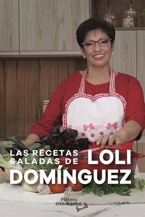 Loli Domínguez en su cocina