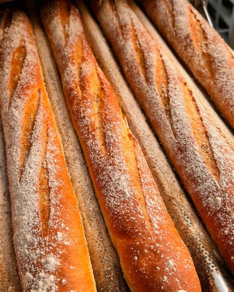 Baguettes recién hechas
