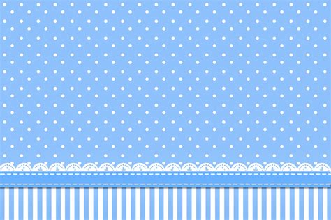 Fondo celeste pastel con lunares