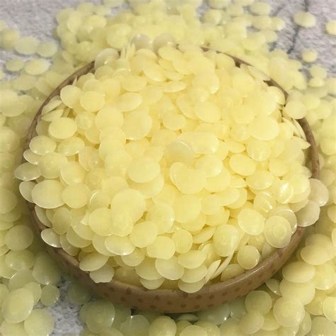Textura de la cera de arroz en perlas