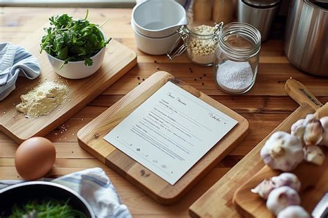Todos los ingredientes sobre una mesa de cocina