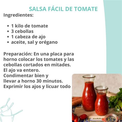 Ingredientes para hacer salsa de tomate casera