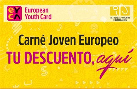 Mapa de países europeos que aceptan el Carné Joven Europeo