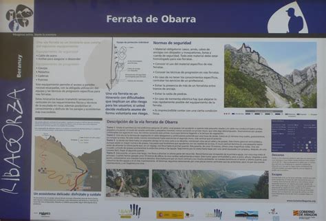 Mapa de la ubicación de la vía ferrata 'Croqueta' de Obarra en Huesca