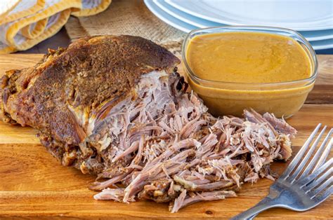 Pulled pork desmenuzado y listo para servir