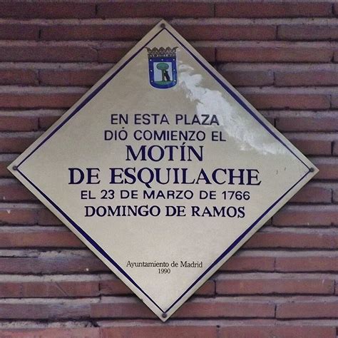 Representación del Motín de Esquilache