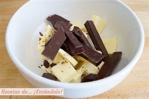 Derretir chocolate y mantequilla