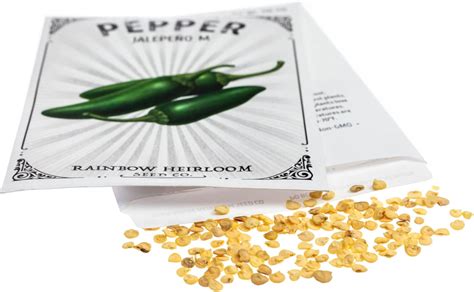 Variedad de paquetes de semillas de pimiento con fechas de caducidad