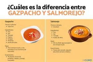 Diferencias entre gazpacho andaluz y gazpacho manchego
