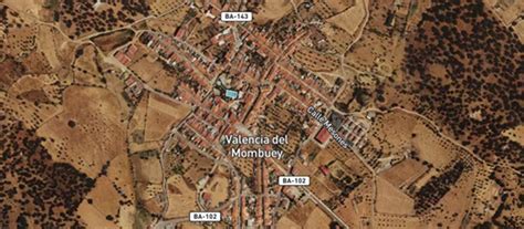 Mapa de Valencia del Mombuey, Badajoz