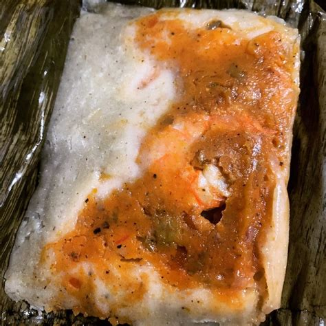 Relleno de calabaza con camarón para tamales