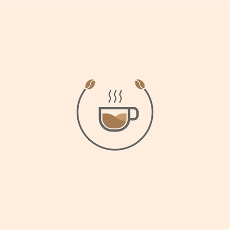 Logotipo monocromático café para panadería