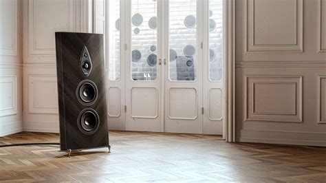 Logotipo de Sonus Faber con un diseño elegante y tradicional