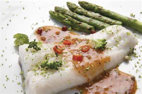 Merluza con hierbas aromáticas