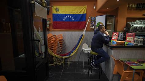 Interior de un restaurante venezolano en Madrid