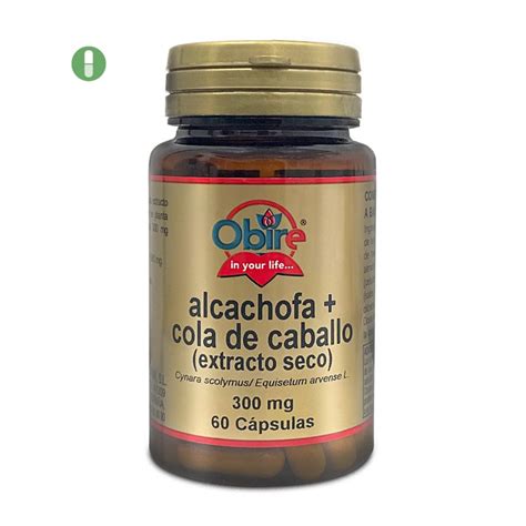 Cápsulas de alcachofa y cola de caballo