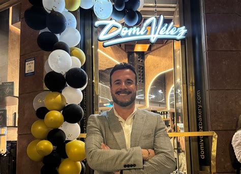 Domi Vélez en su panadería