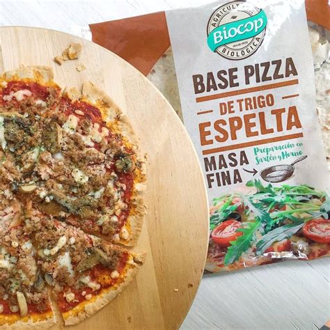 Ingredientes de la base de pizza de espelta