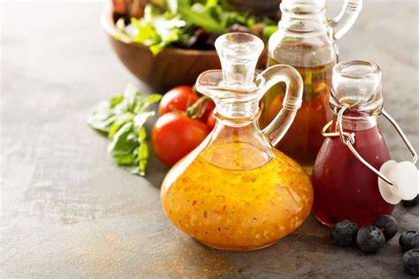 Ingredientes para aliño de ensalada