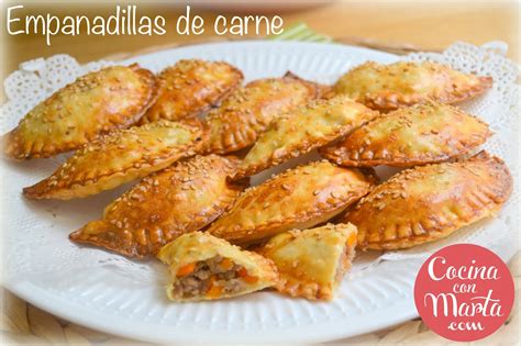 Empanadillas de carne fritas y horneadas
