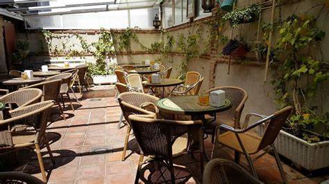 Terraza de La Corrala Escondida en Alcalá de Henares