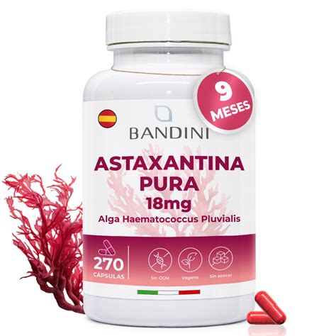 Gráfico comparativo de la potencia antioxidante de la astaxantina