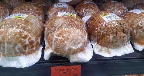 Pollo relleno precocinado