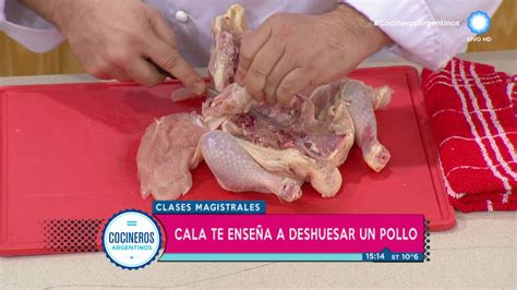 Proceso de deshuesado de pollo artesanal