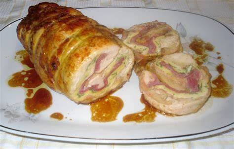 Recetas de pollo relleno al horno y sartén