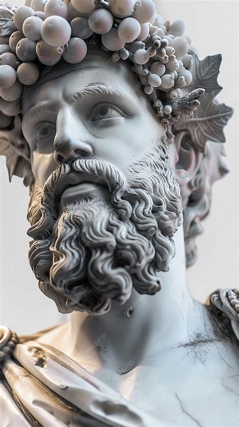 Estatua romana de Dioniso (Baco), dios del vino
